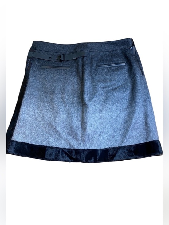 Worth Dresses & Skirts - W by Worth Wool Blend Faux Fur Lined Mini Skirt Women’s Size 10